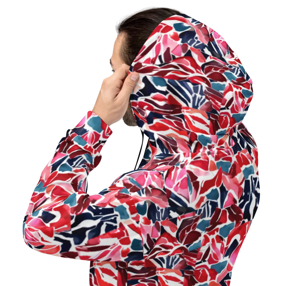 Petal Voltage on Hoodie — Back