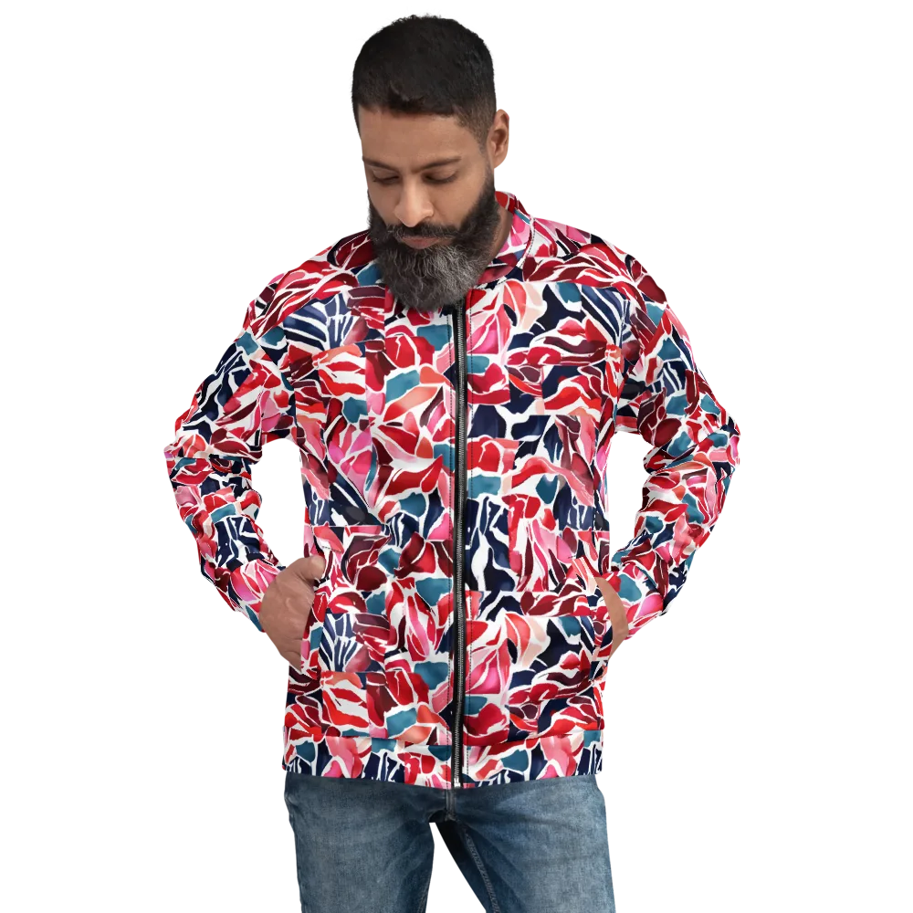 Petal Voltage on Bomber Jacket — Front