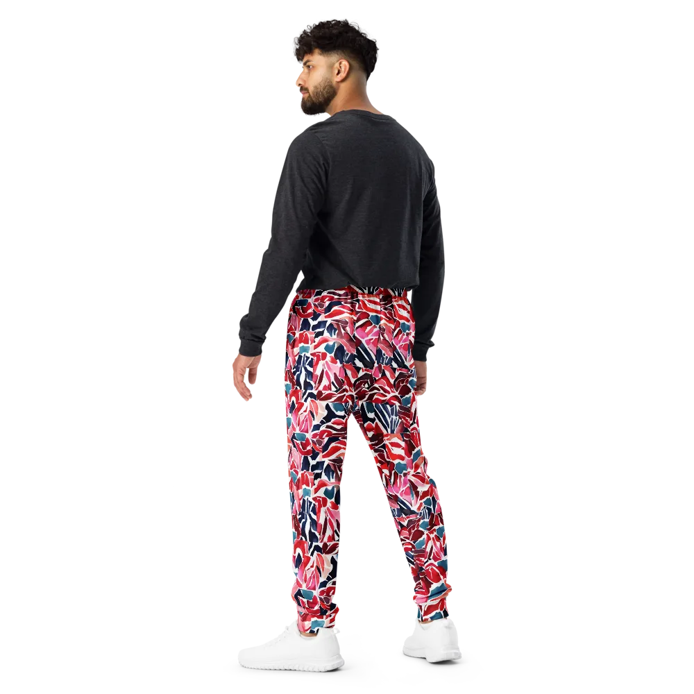 Petal Voltage on Men's Joggers — Back