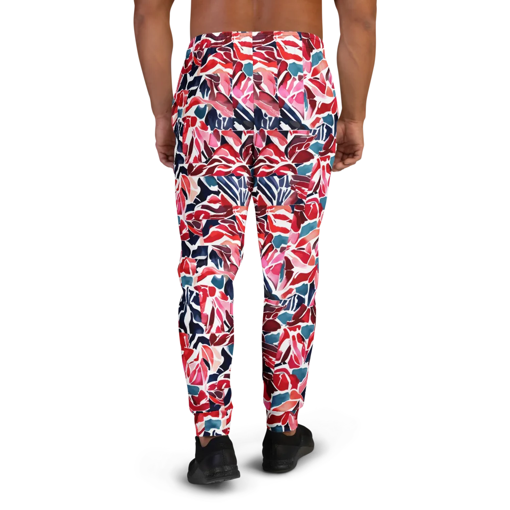 Petal Voltage on Men's Joggers — Back