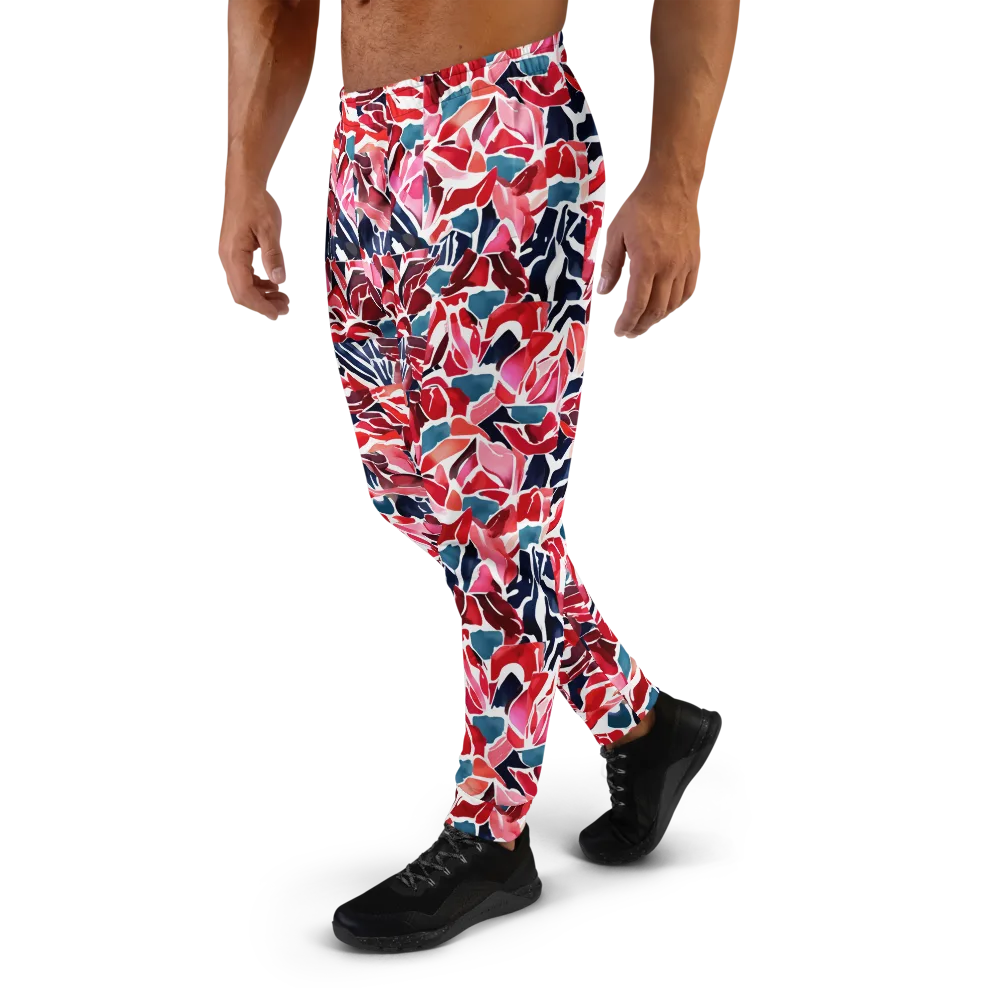 Petal Voltage on Men's Joggers — Left
