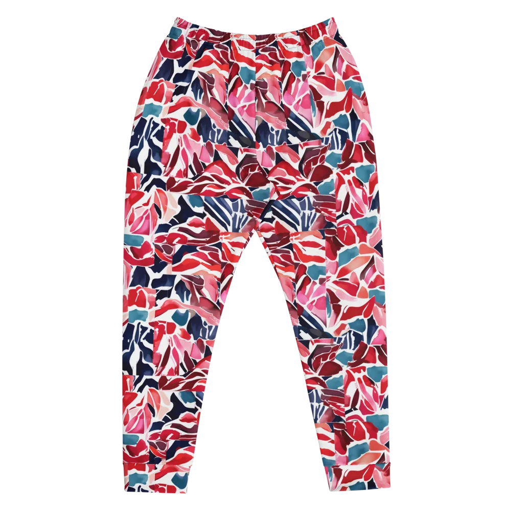 Petal Voltage on Men's Joggers — Front