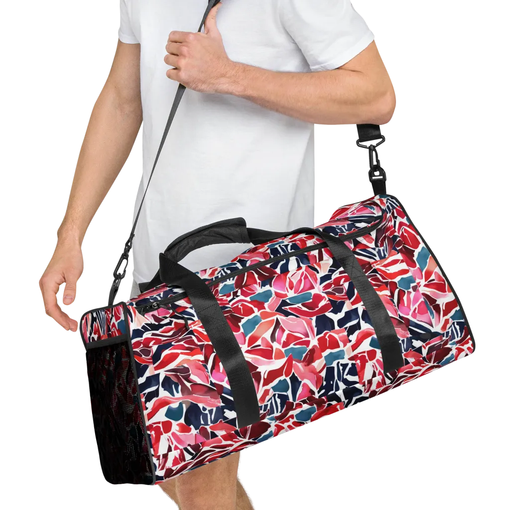Petal Voltage on Duffle Bag — Right Front