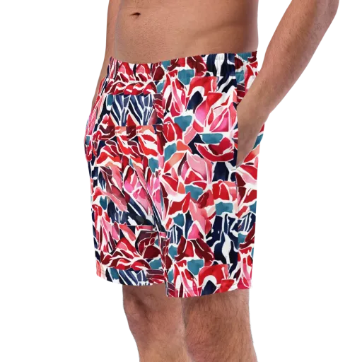 Petal Voltage on a Swim Trunks