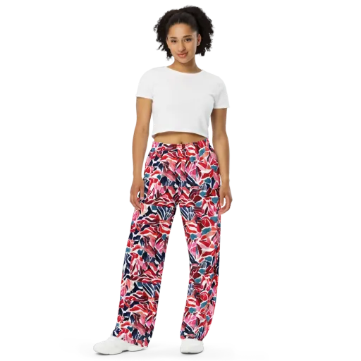 Petal Voltage on a Wide-Leg Pants