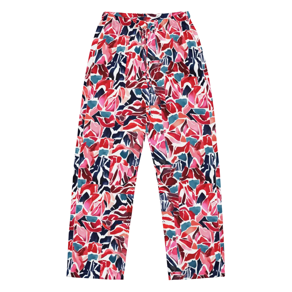 Petal Voltage on Women's Pajama Pants — Front