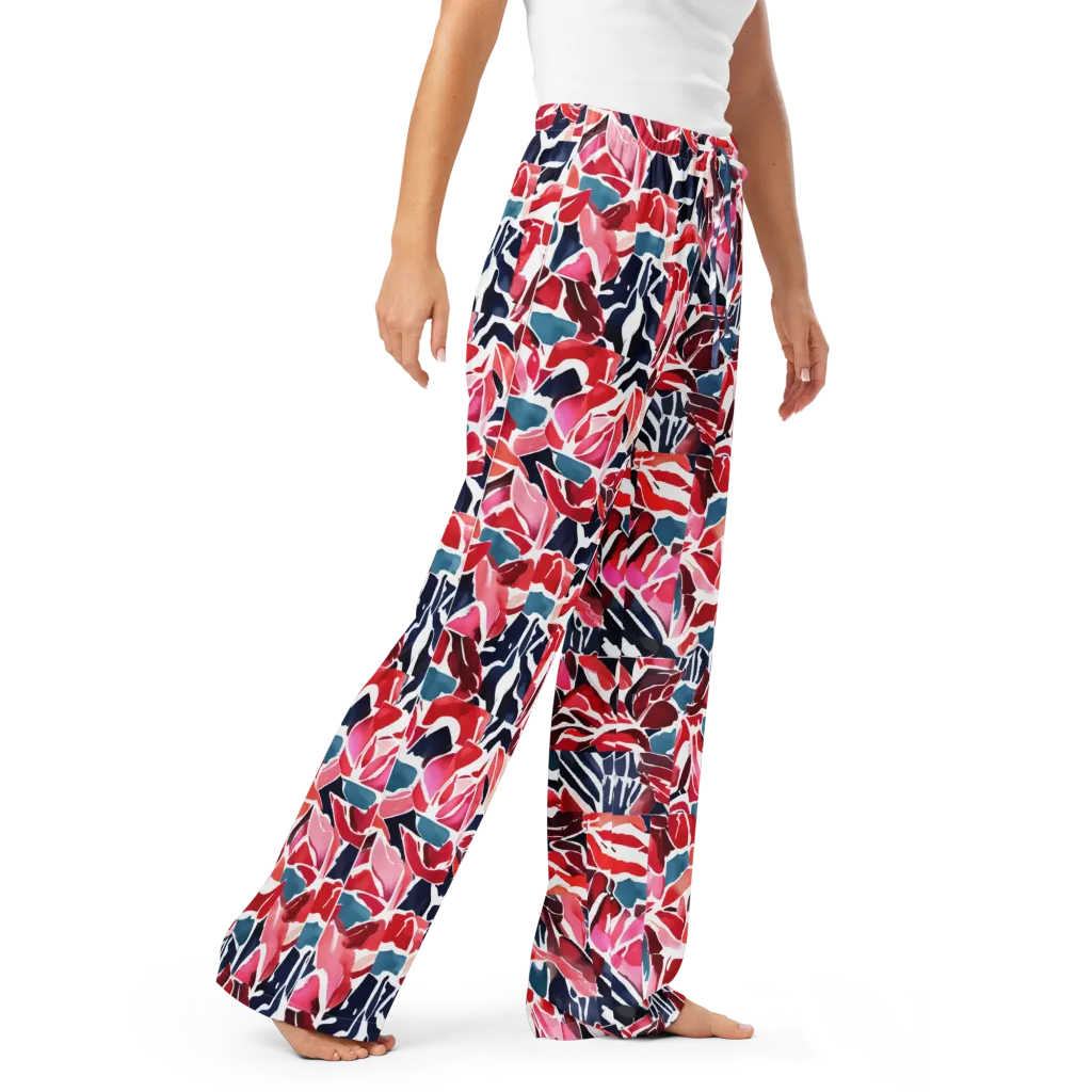 Petal Voltage on Women's Pajama Pants — Right Front