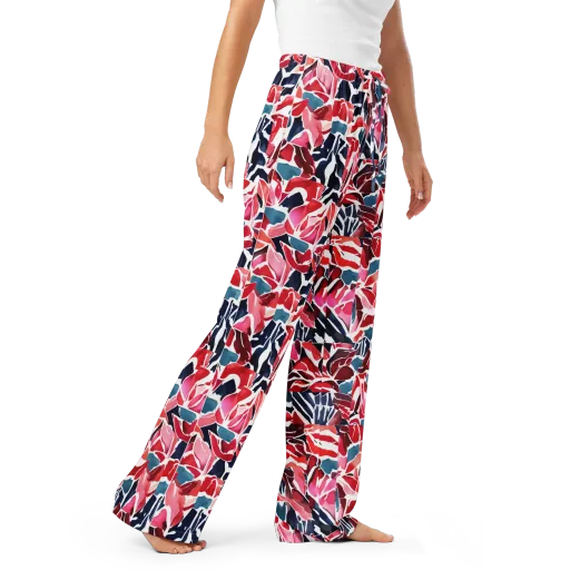 Petal Voltage on a Women's Pajama Pants