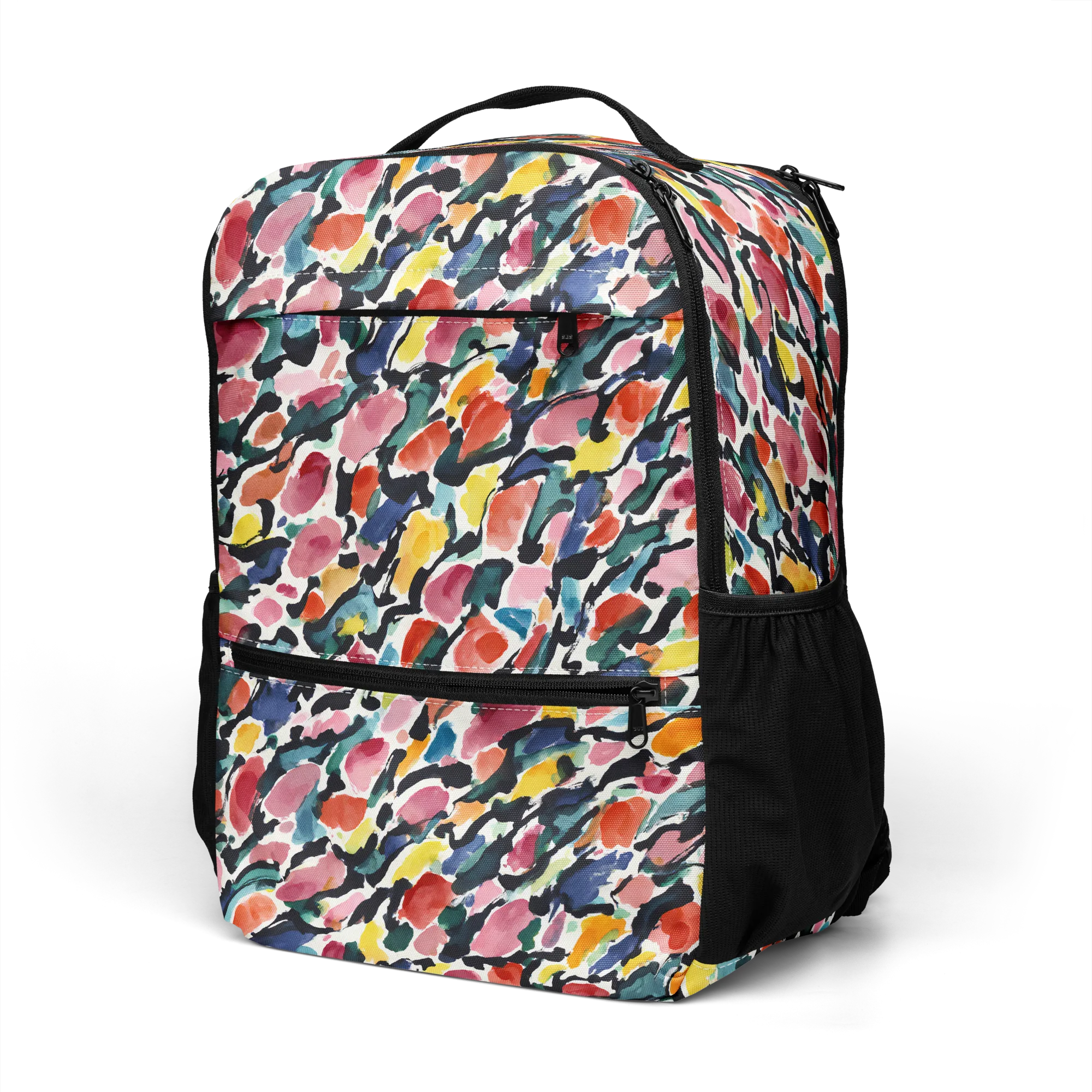 Painted Velocity on Utility Backpack — Left Front