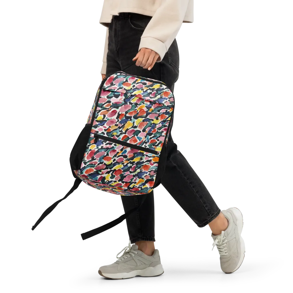Painted Velocity on Utility Backpack — Front