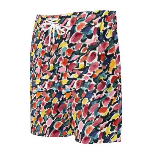 Painted Velocity on a Men's Board Shorts