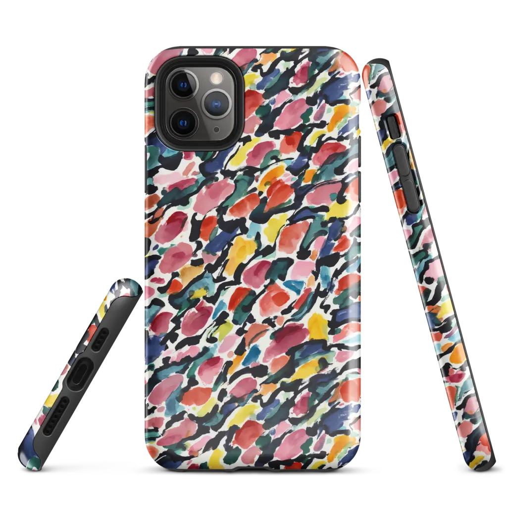 Painted Velocity on Tough Case for iPhone® — Front