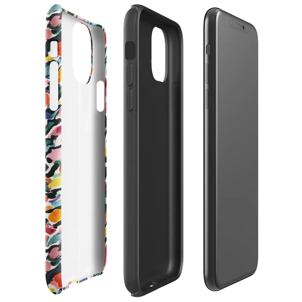 Painted Velocity on Tough Case for iPhone® — Right