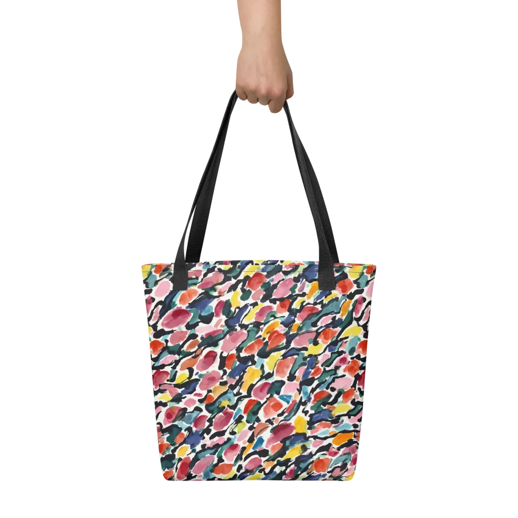 Painted Velocity on Tote Bag — Front