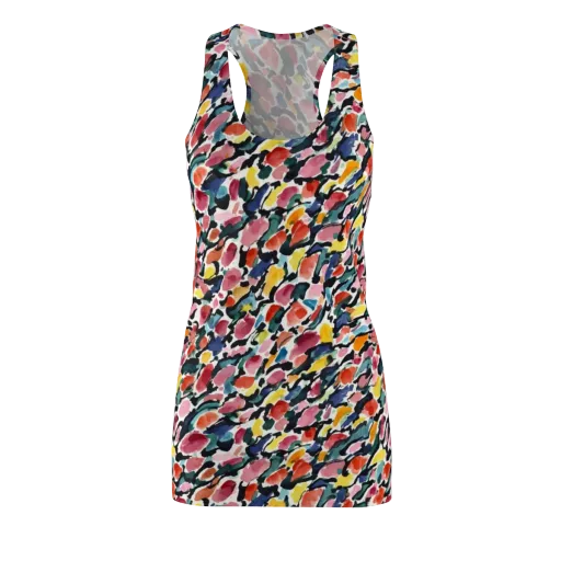 Painted Velocity on a Racerback Dress