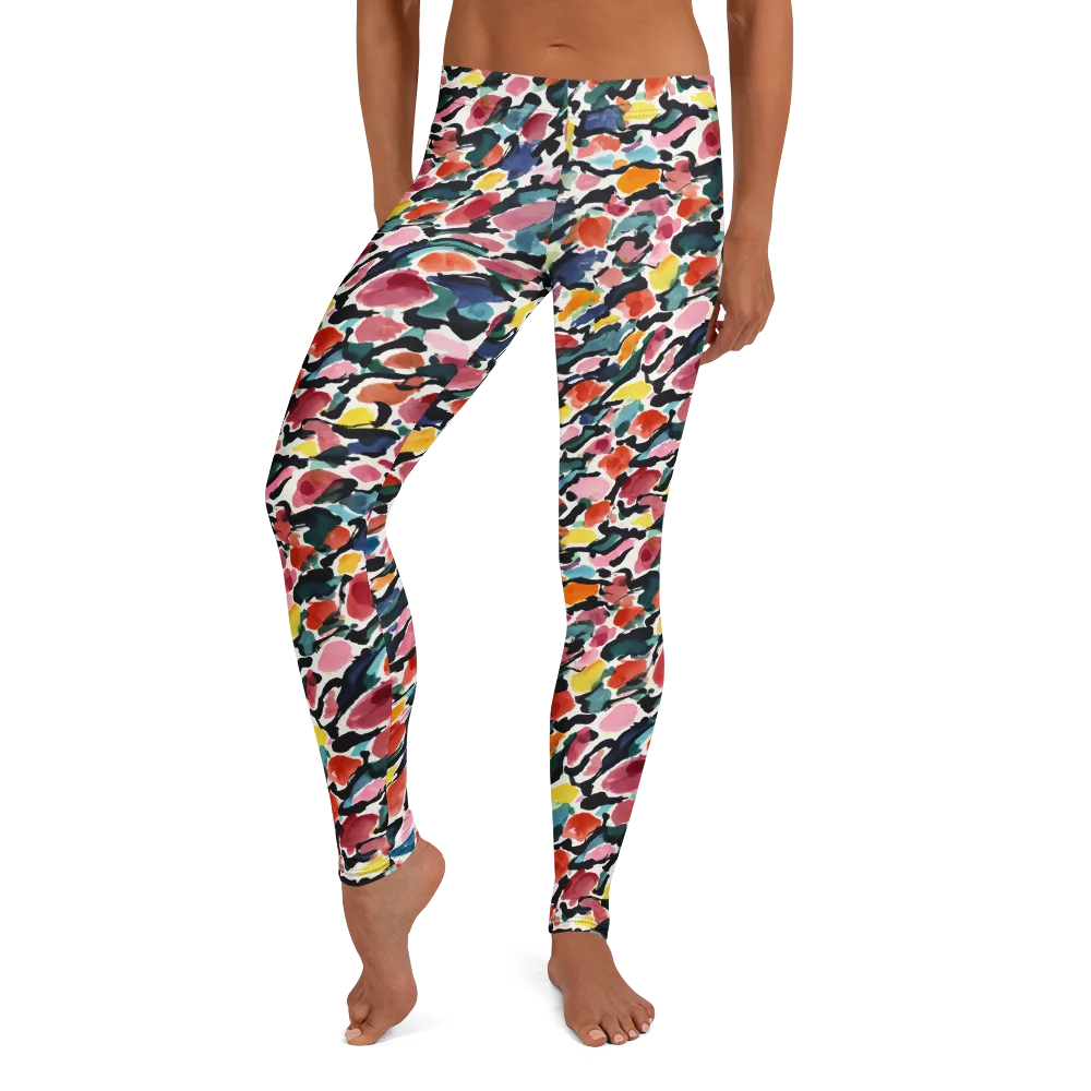 Painted Velocity on Leggings — Front