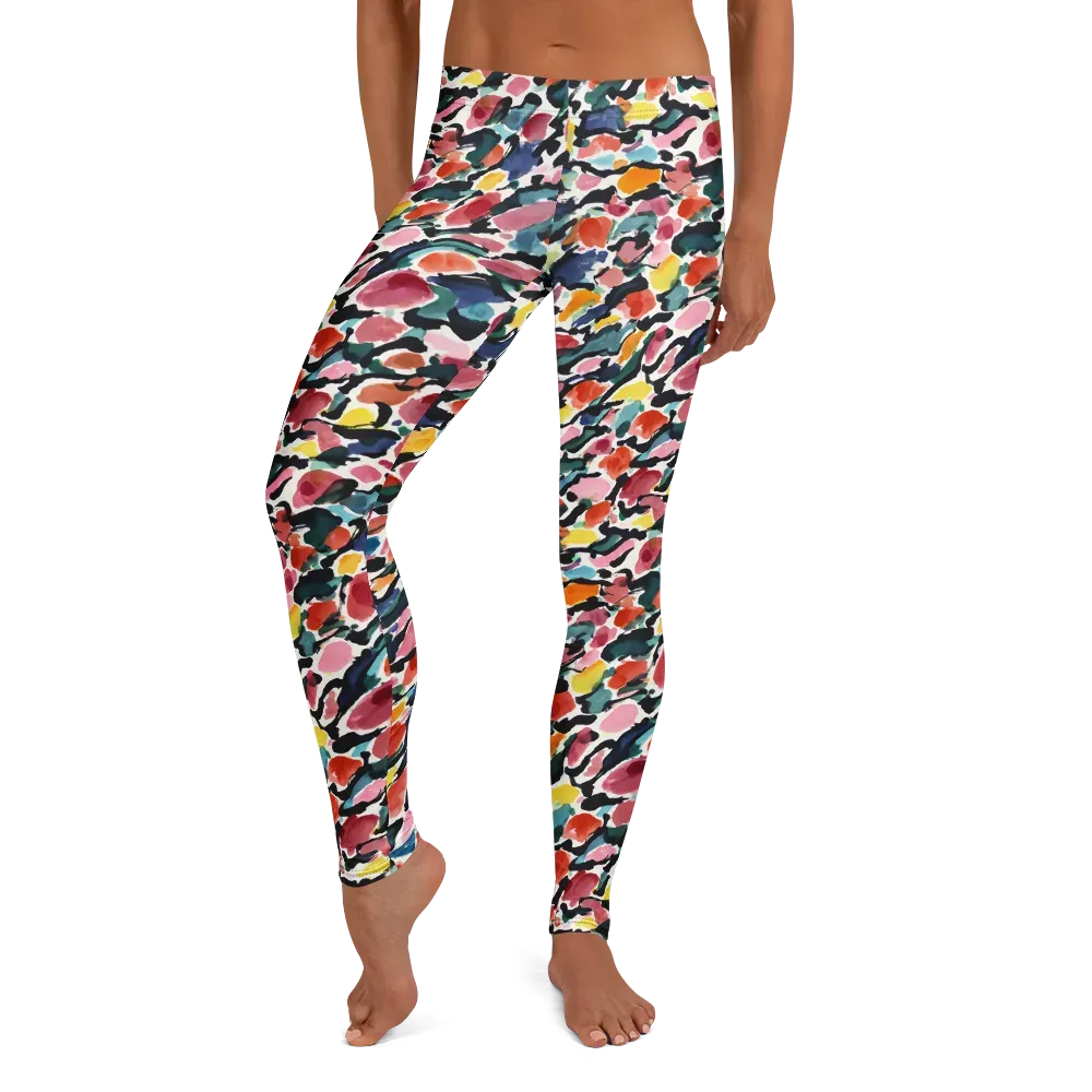 Painted Velocity on Leggings — Front