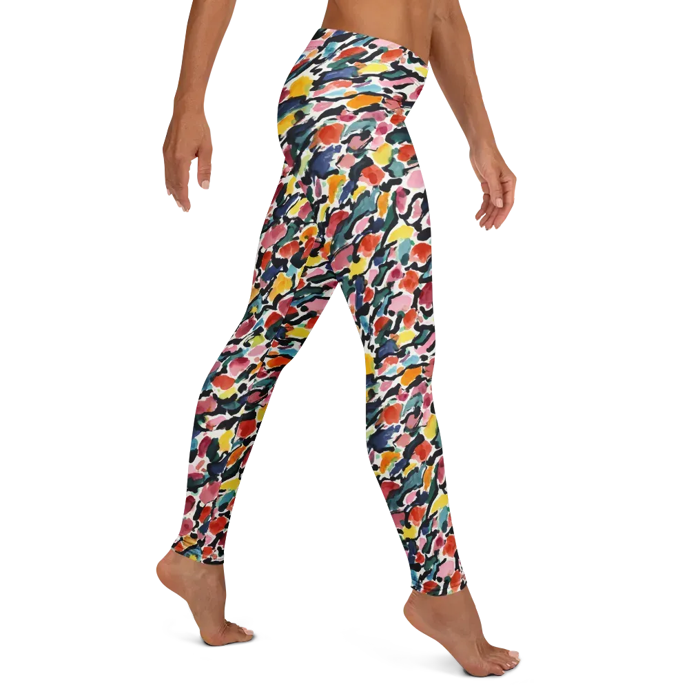 Painted Velocity on Leggings — Right