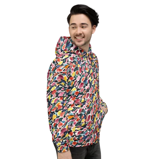 Painted Velocity on a Hoodie