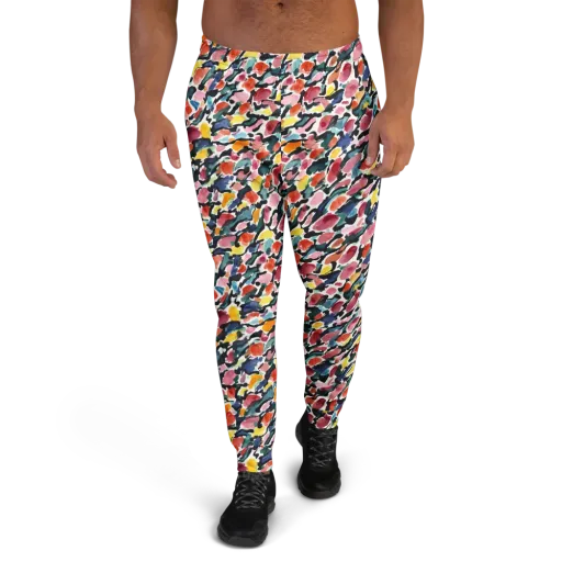 Painted Velocity on a Men's Joggers