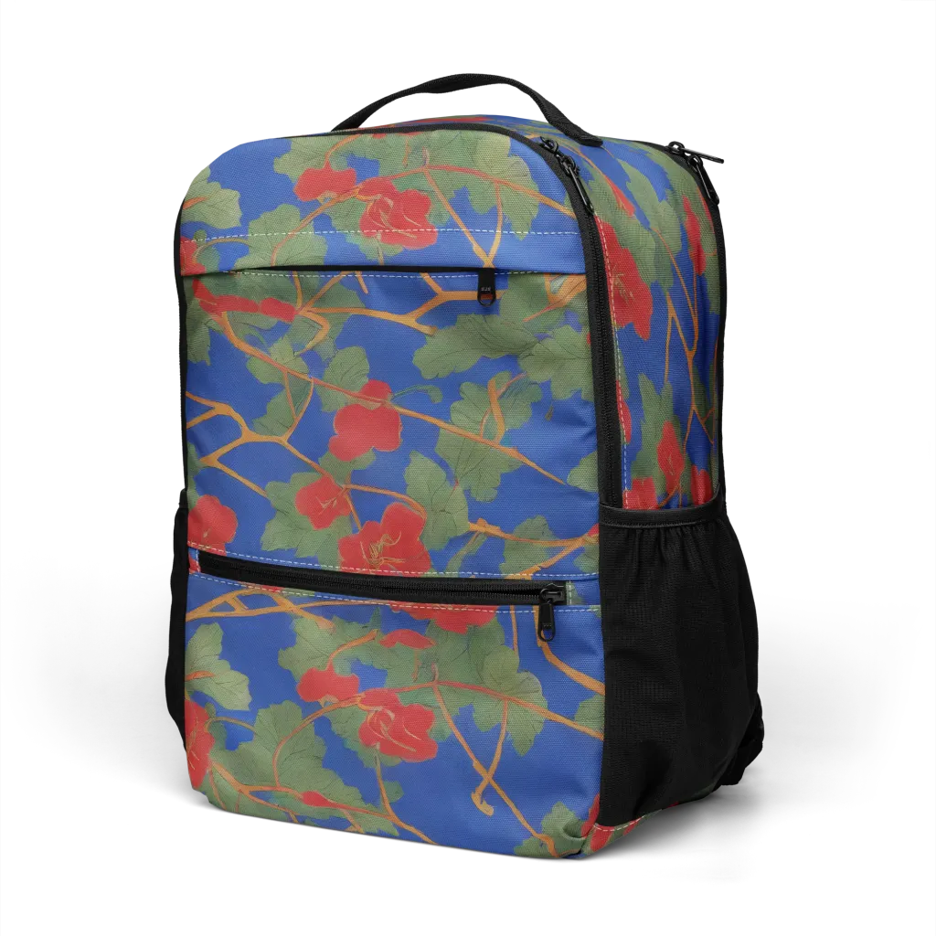 Scarlet Vine on Utility Backpack — Left Front