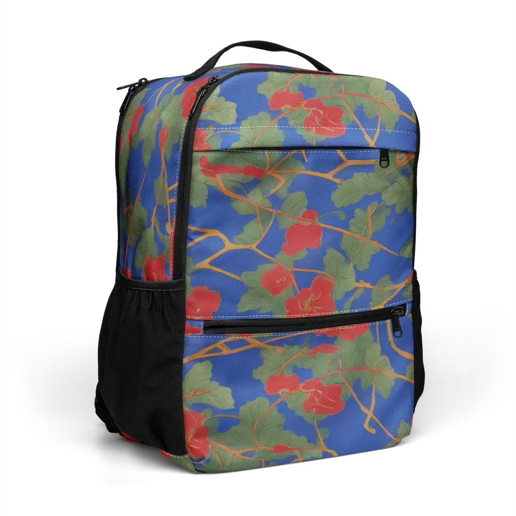 Scarlet Vine on Utility Backpack — Right Front