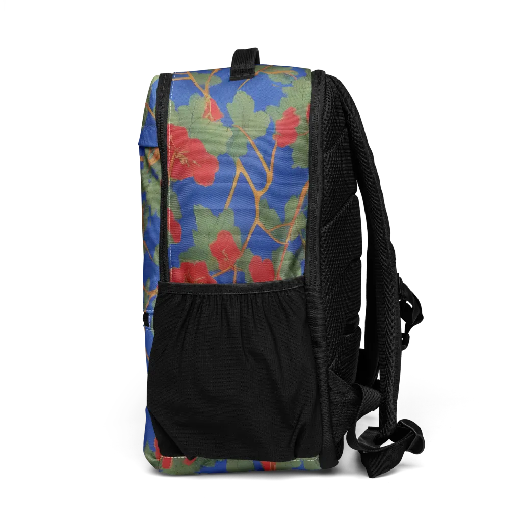 Scarlet Vine on Utility Backpack — Left