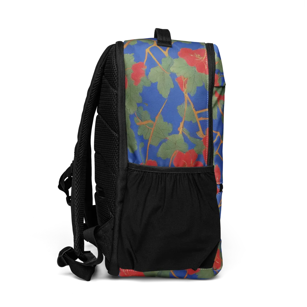 Scarlet Vine on Utility Backpack — Right