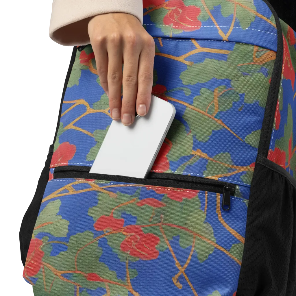 Scarlet Vine on Utility Backpack — Product details