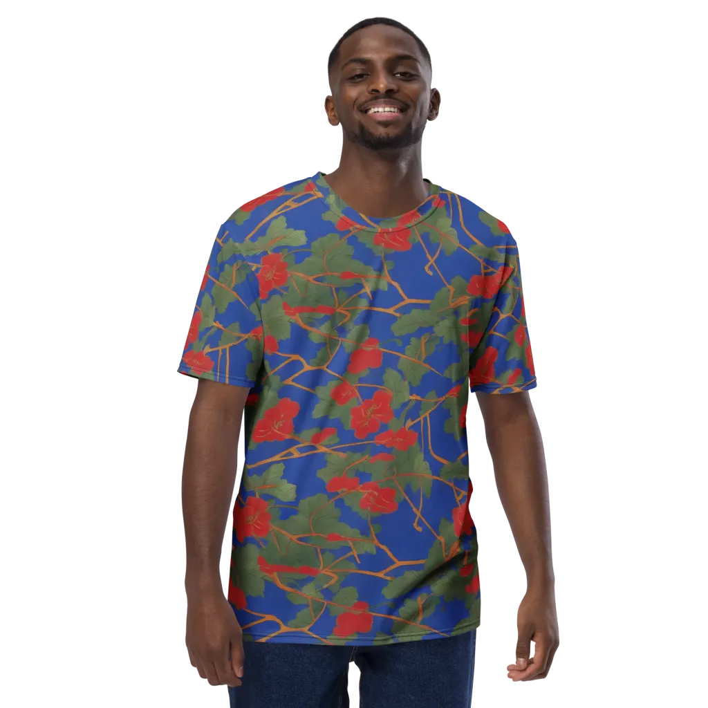Scarlet Vine on Men's Crew Neck T-Shirt — Front