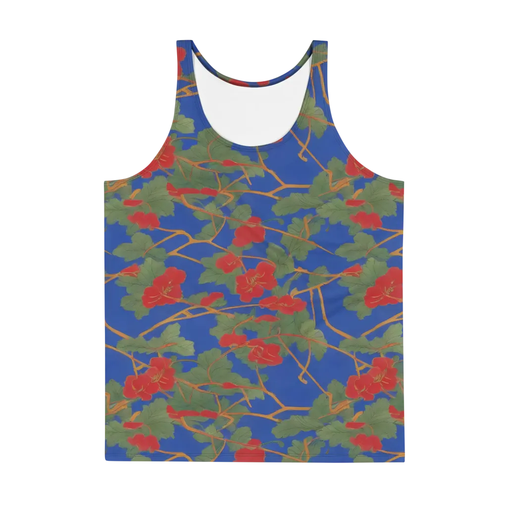 Scarlet Vine on Men's Tank Top — Front
