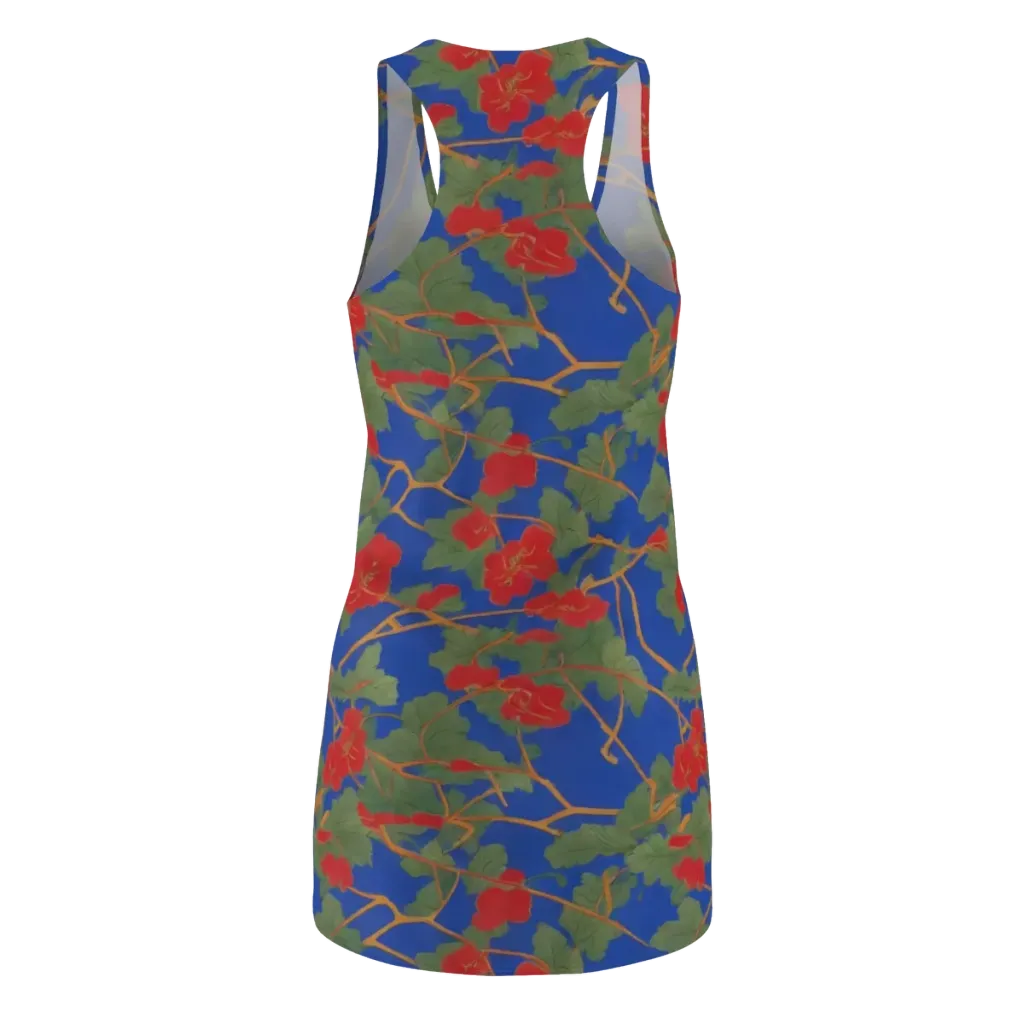 Scarlet Vine on Racerback Dress — Back