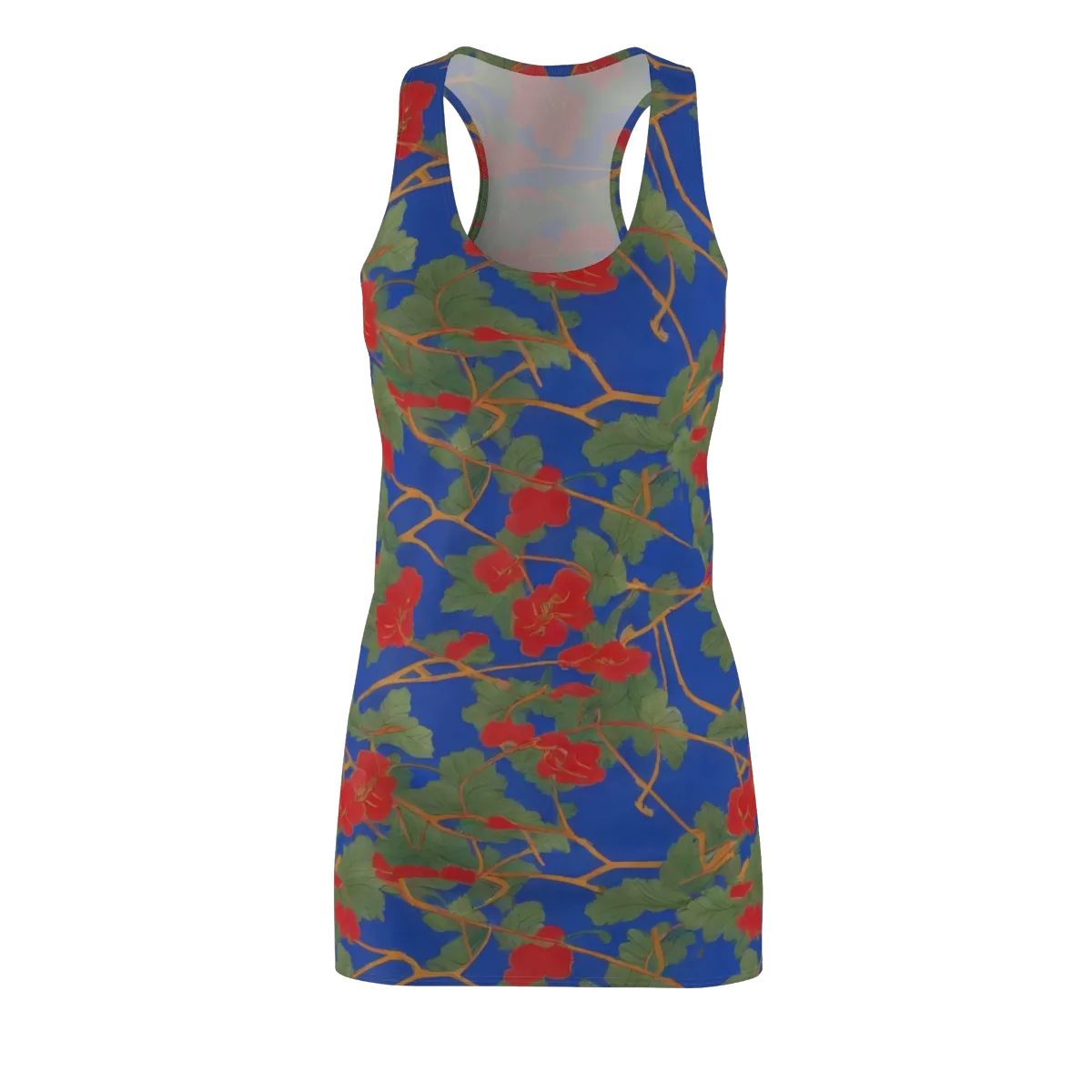 Scarlet Vine on Racerback Dress — Front