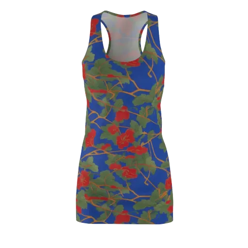 Scarlet Vine on a Racerback Dress