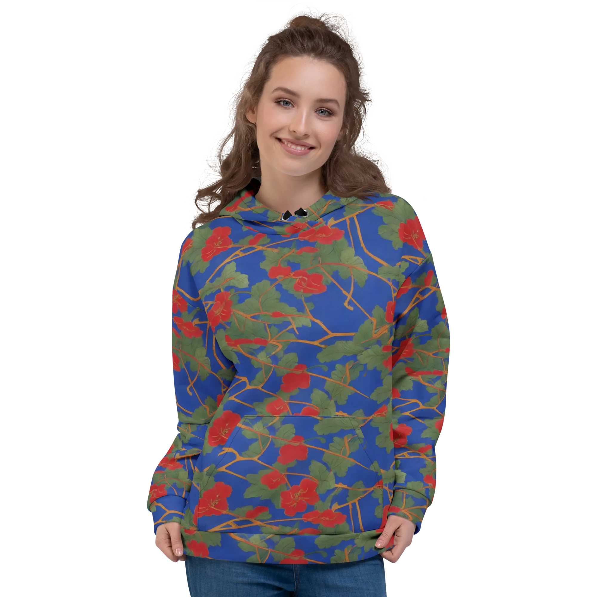 Scarlet Vine on Hoodie — Front