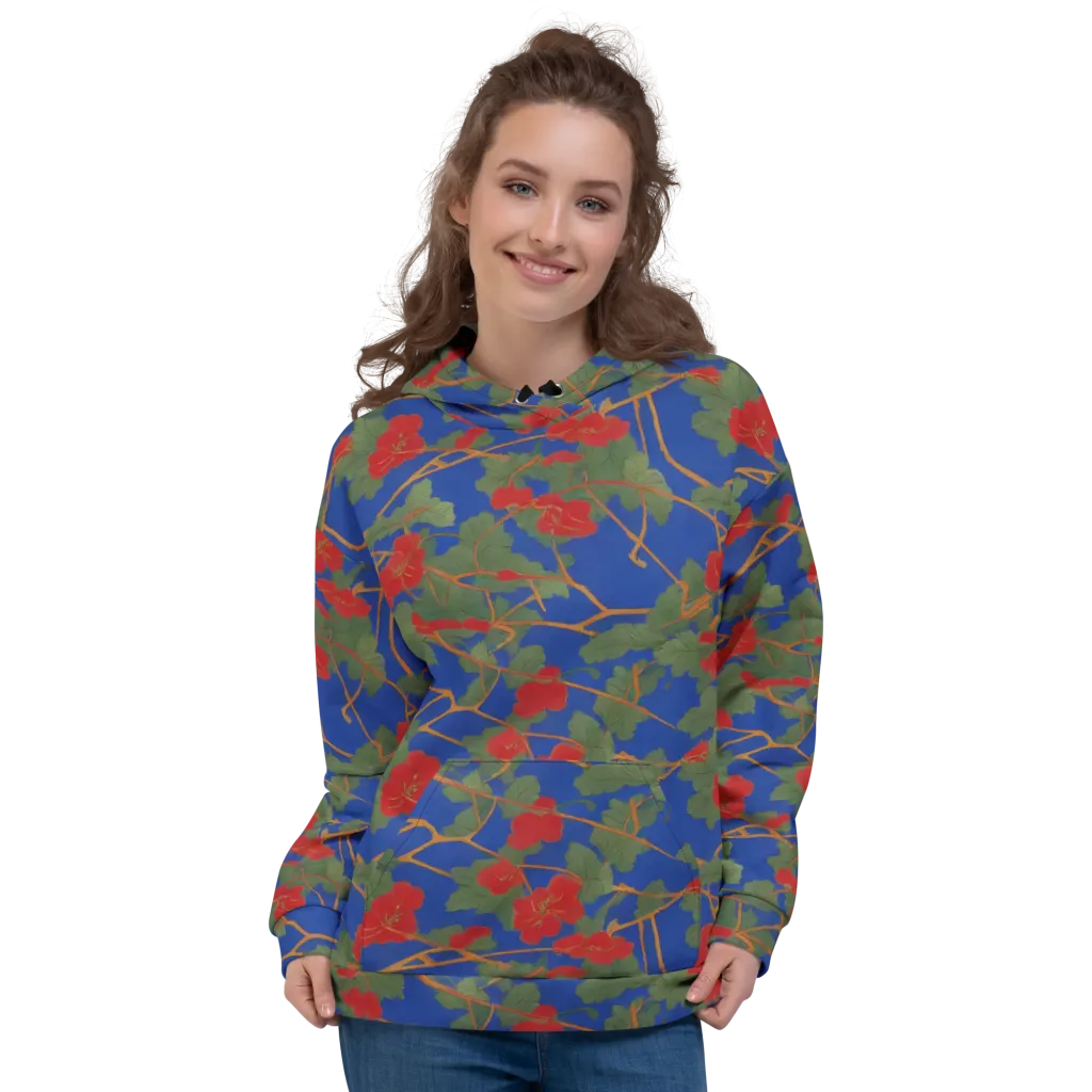 Scarlet Vine on Hoodie — Front