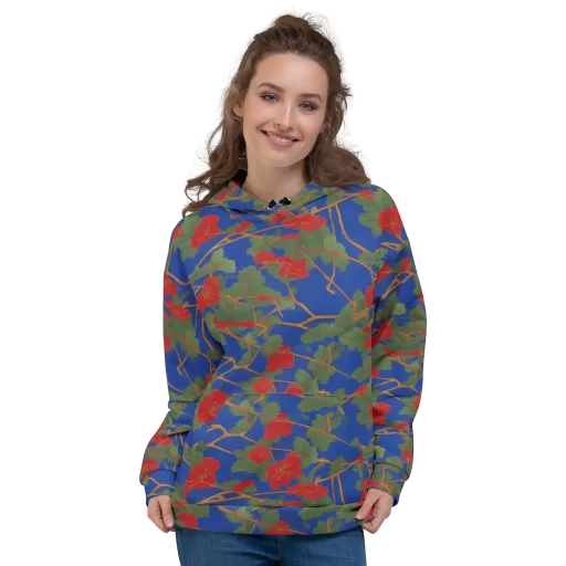 Scarlet Vine on a Hoodie