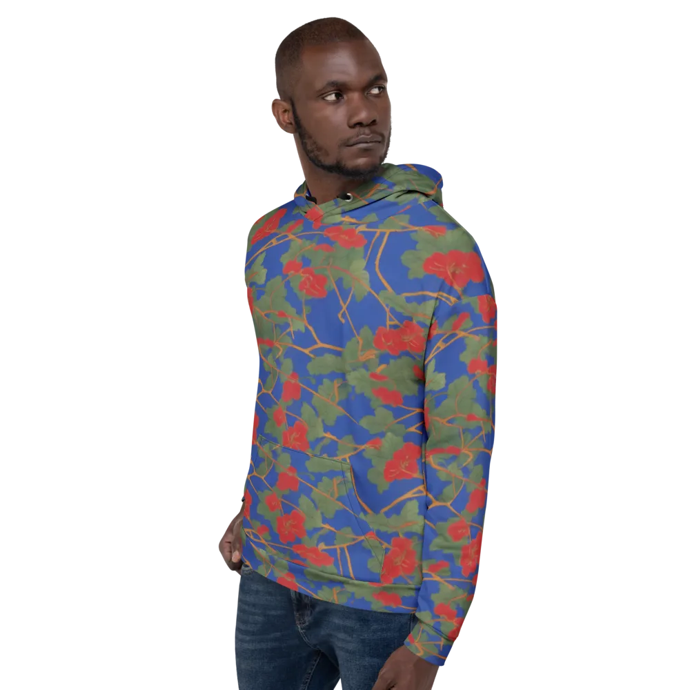 Scarlet Vine on Hoodie — Left