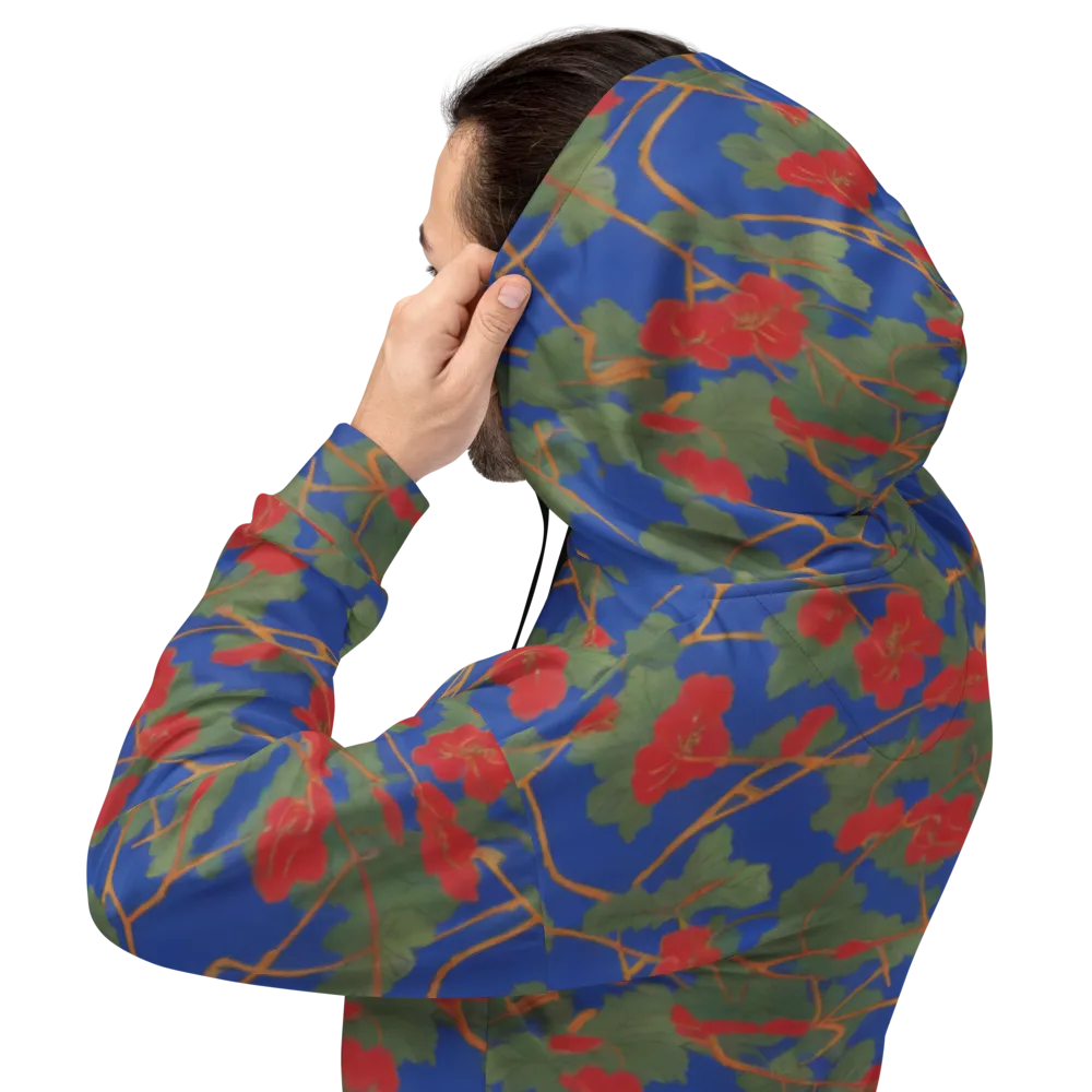 Scarlet Vine on Hoodie — Back