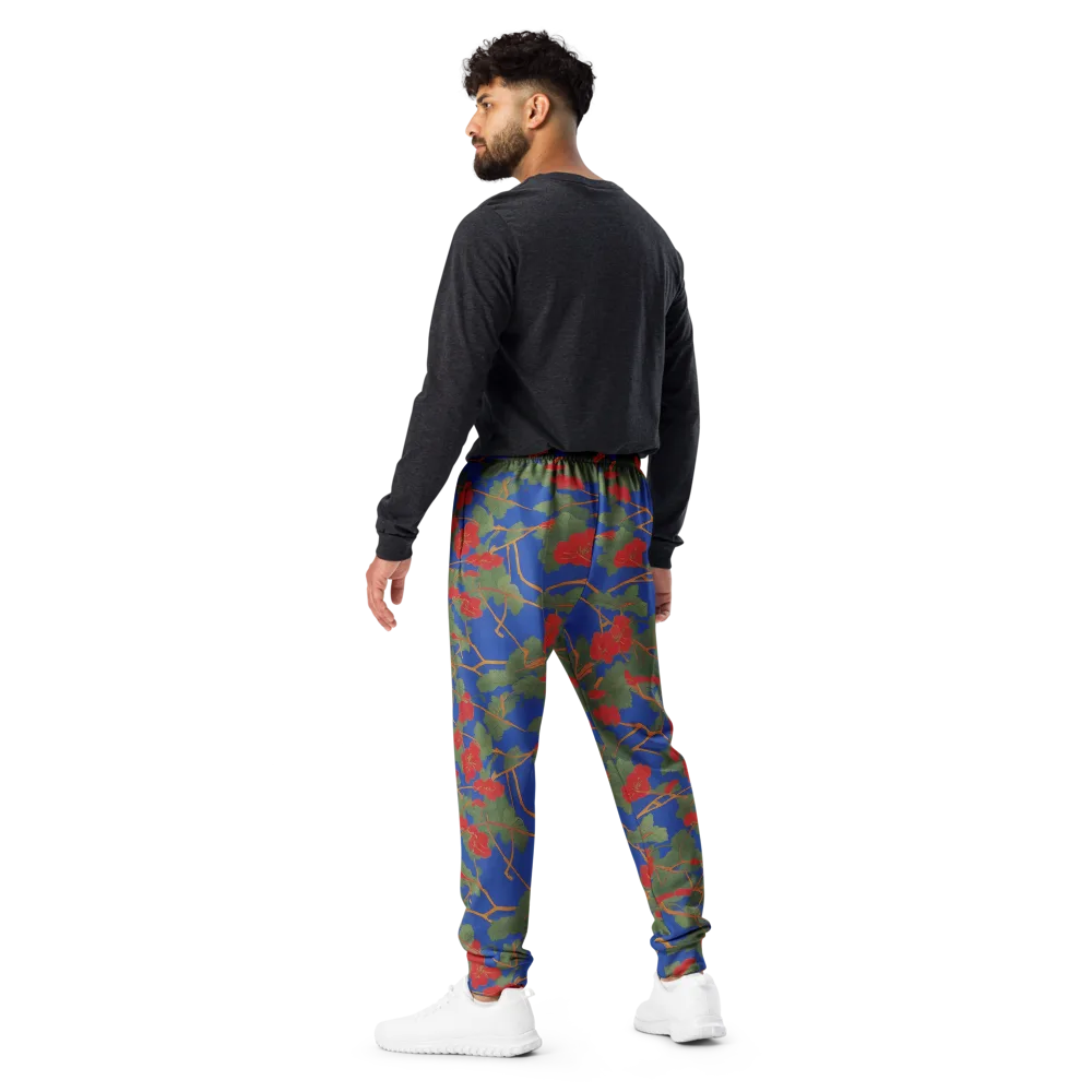 Scarlet Vine on Men's Joggers — Back