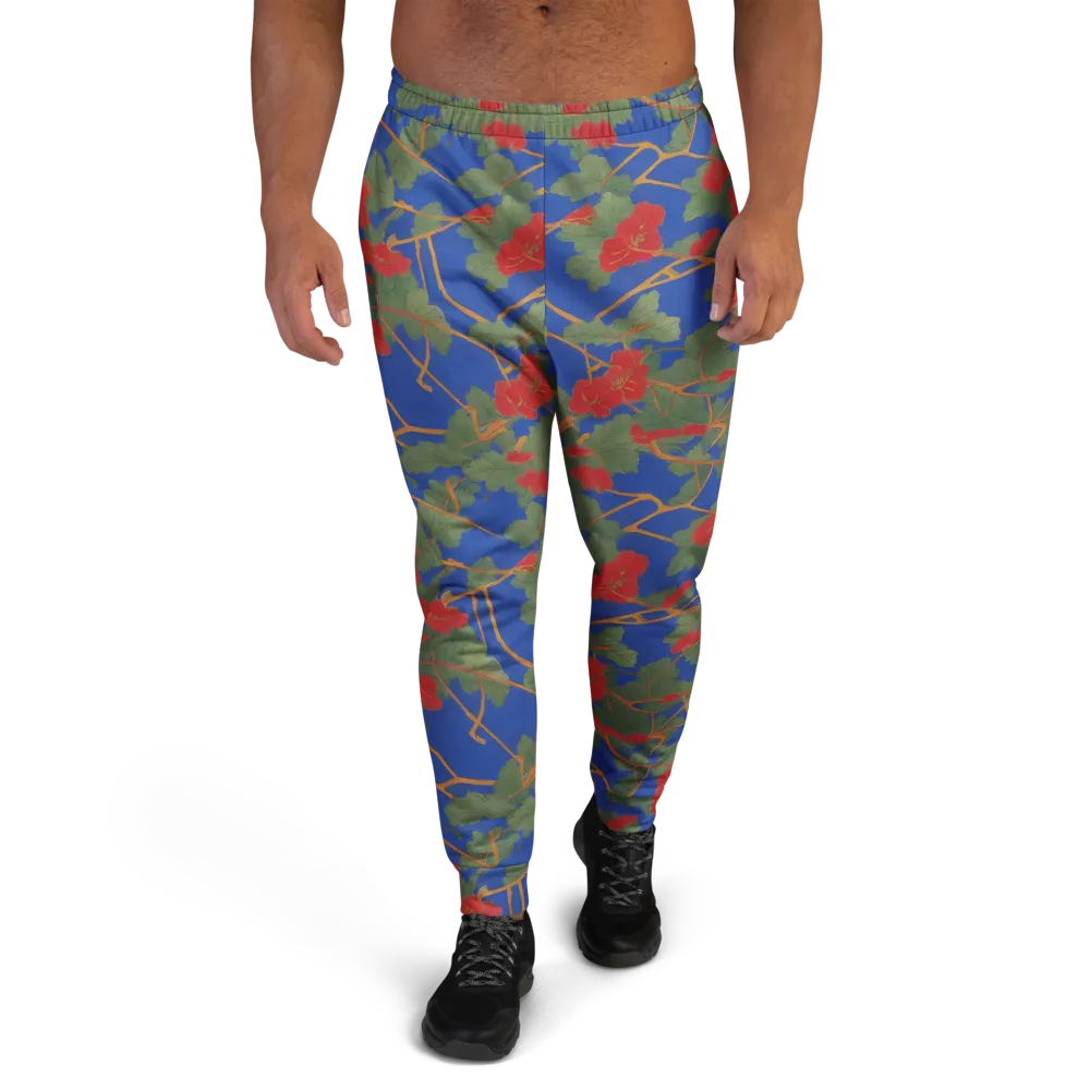 Scarlet Vine on Men's Joggers — Front