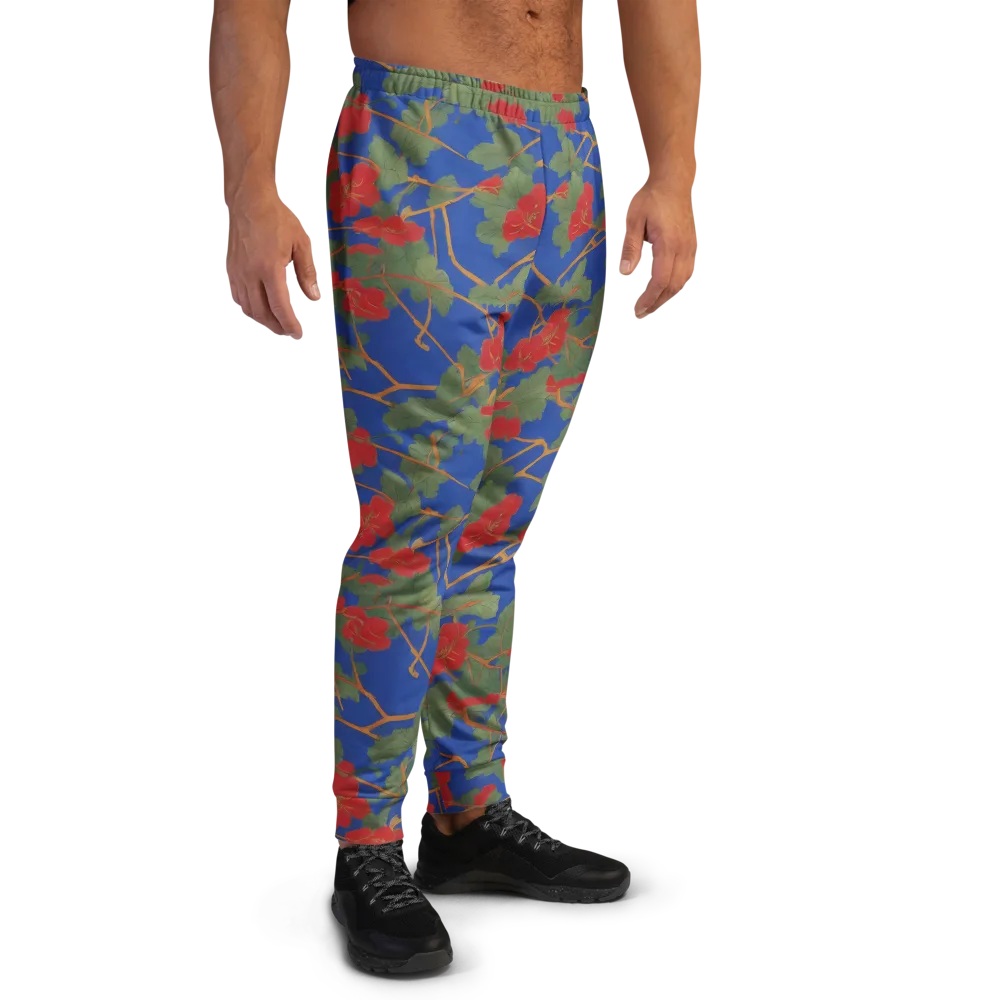 Scarlet Vine on Men's Joggers — Right