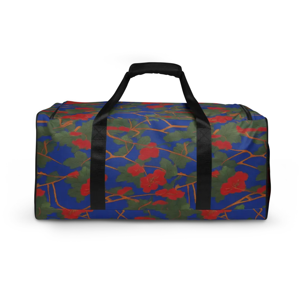 Scarlet Vine on Duffle Bag — Back