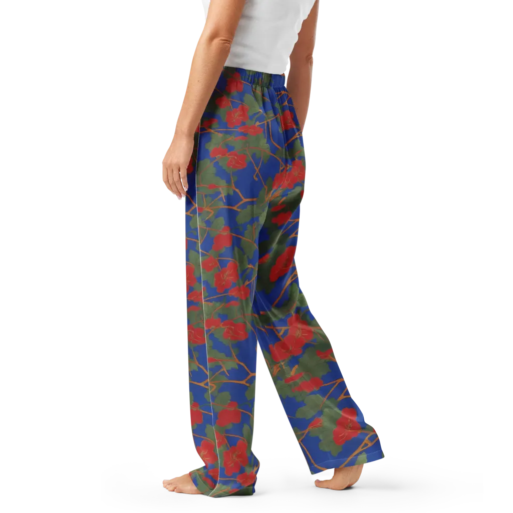 Scarlet Vine on Women's Pajama Pants — Left