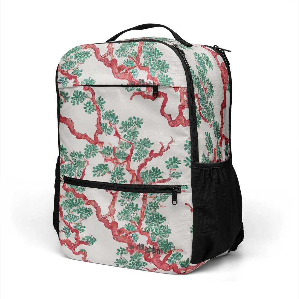 Coral Canopy on Utility Backpack — Left Front