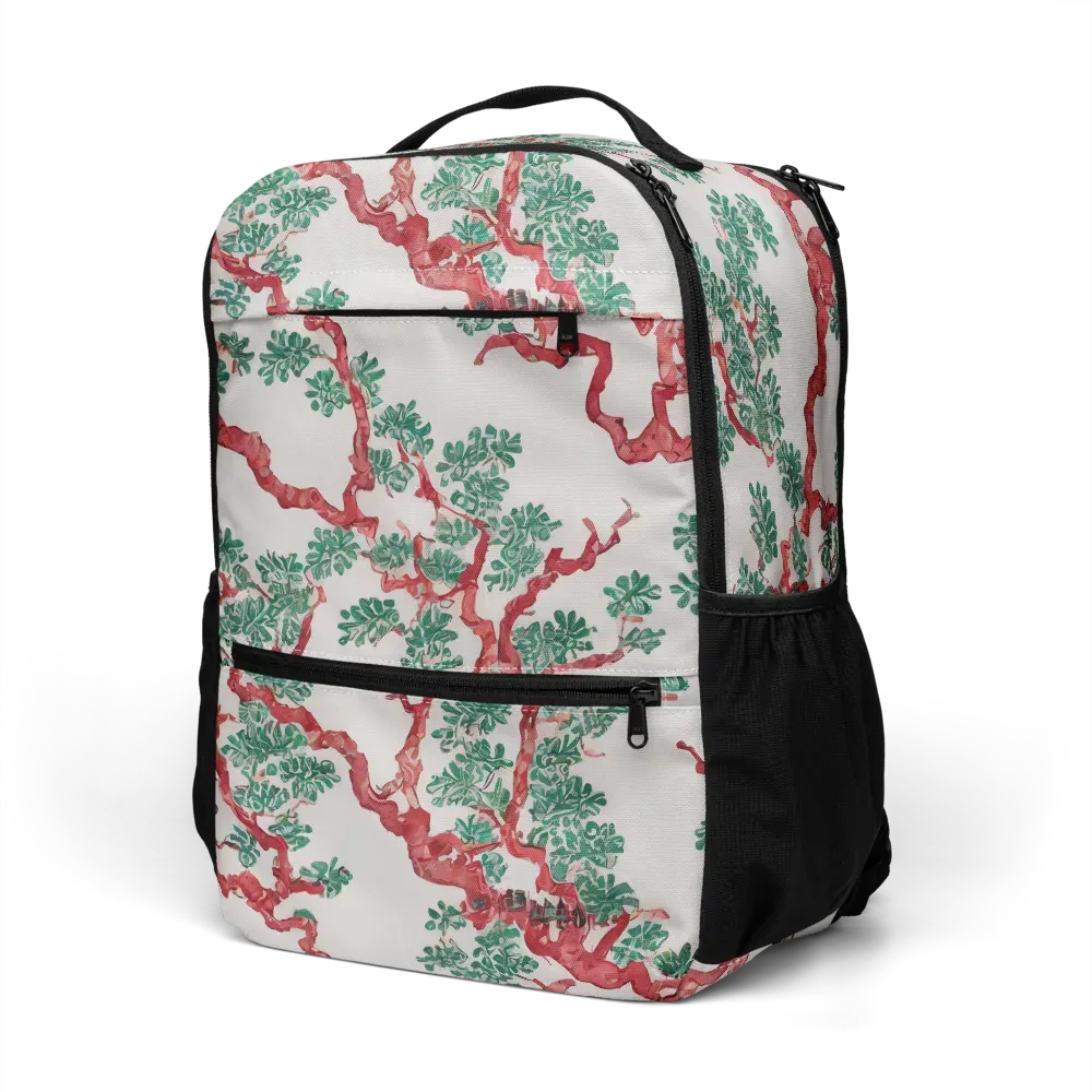 Coral Canopy on Utility Backpack — Left Front