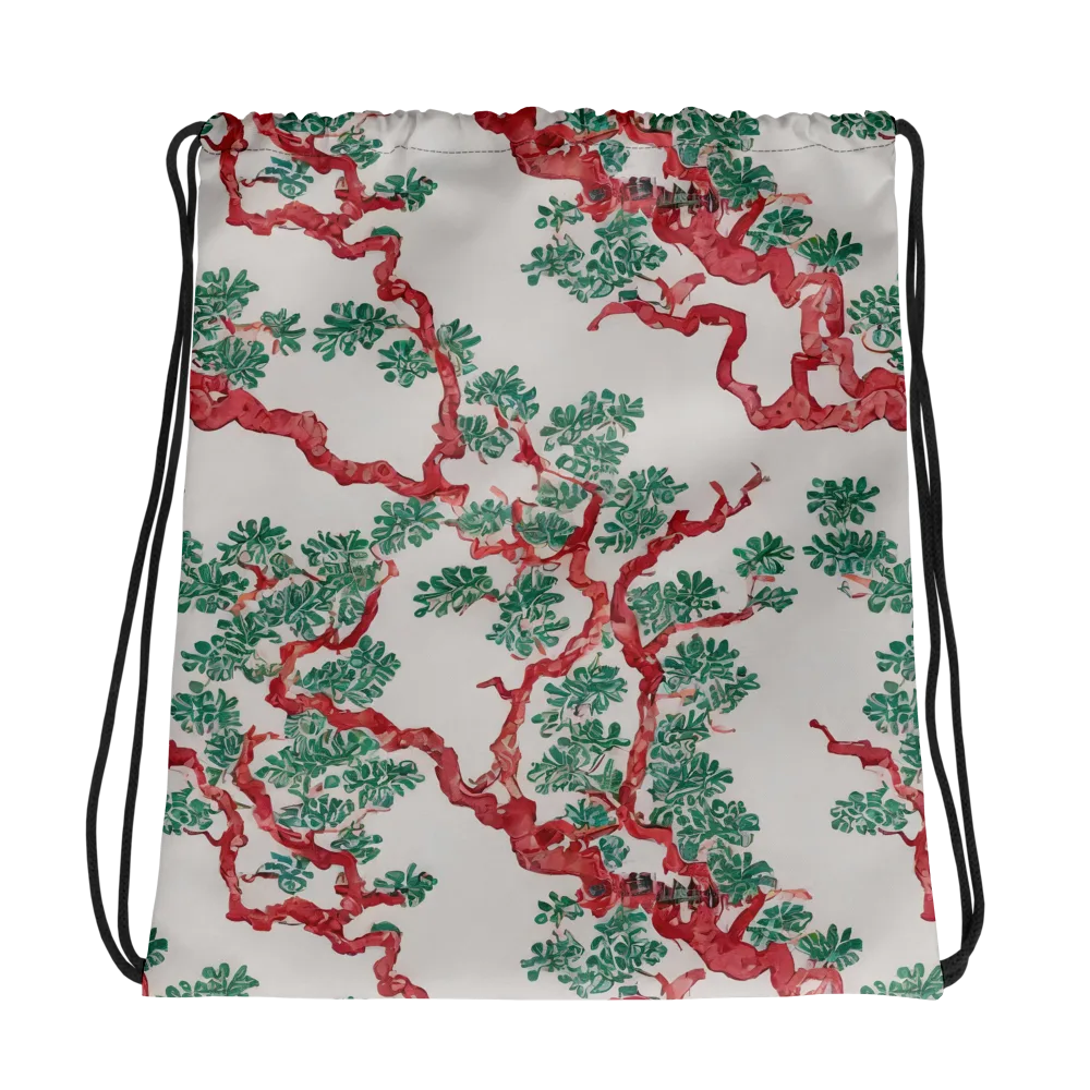 Coral Canopy on Drawstring Bag — Photo