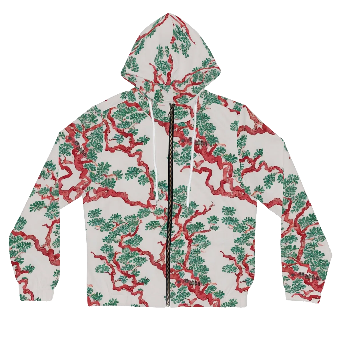 Coral Canopy on Women's Full-Zip Hoodie — Front