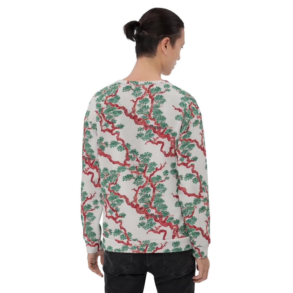 Coral Canopy on Sweatshirt — Back