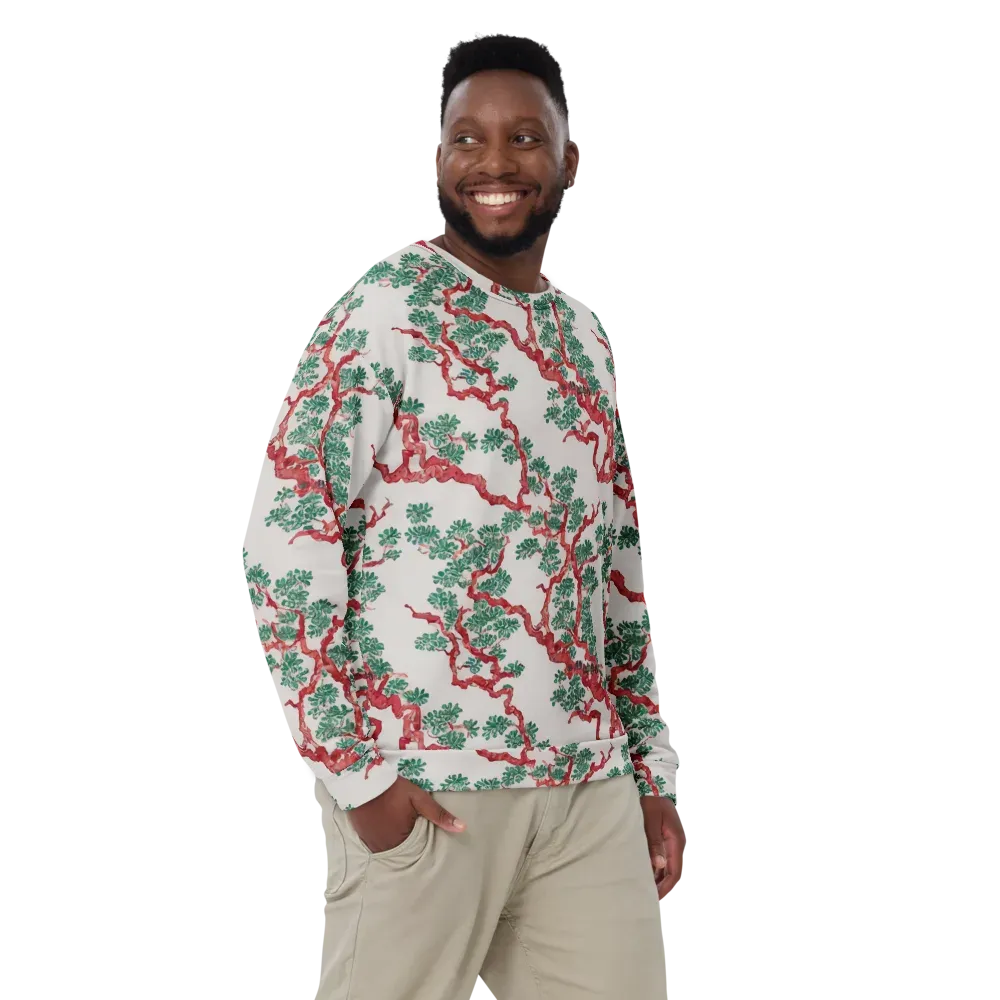 Coral Canopy on Sweatshirt — Front